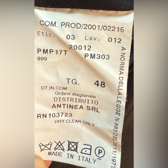 Armani Collezioni Women’s Loose Fit Trousers 12 - Picture 4 of 4